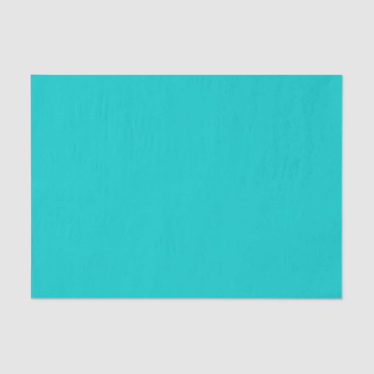 Deep Aqua Dauerhaft Farbe Seidenpapier (Vorderseite)