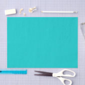 Deep Aqua Dauerhaft Farbe Seidenpapier (Handwerk)