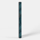 Deep Aqua Navy Blue Custom Monogram iPhone 6 Fall Hülle (Rechte Seite)