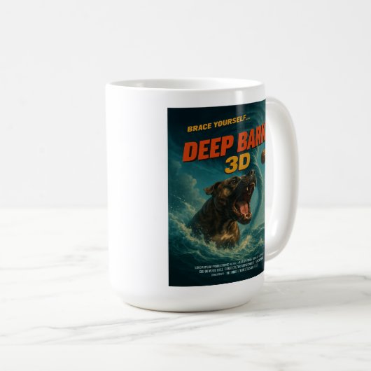 Deep Barke 3D: Nehmt euch selbst vor Kaffeetasse (VorderseiteRechts)