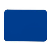 Deep Blue #004095, Cool Blue Magnet (Horizontal)