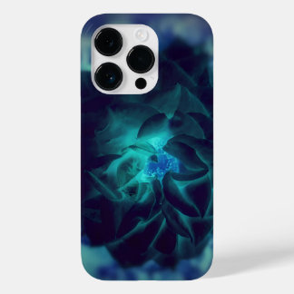 Deep Blue Blume Case-Mate iPhone 14 Pro Hülle