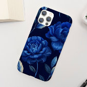 Deep Blue Blume Sea Personalisiert Phone Case