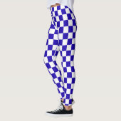 Deep blue checkered  leggings (Links)