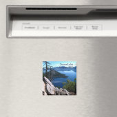 Deep Blue Crater Lake Oregon USA Travel Magnet (In Situ (Geschirrspüler))