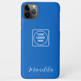 Deep Blue Custom Logo Name iPhone-Hülle iPhone 11Pro Max Hülle