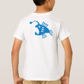 Deep Blue: der große, faule Fisch #1 T-Shirt (Rückseite)