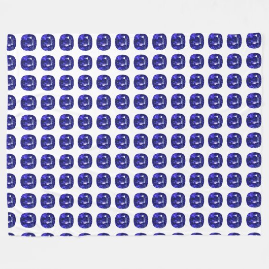 Deep Blue Fleecedecke (Vorderseite (Horizontal))