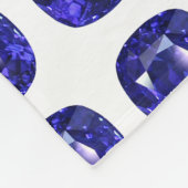 Deep Blue Fleecedecke (Ecke)