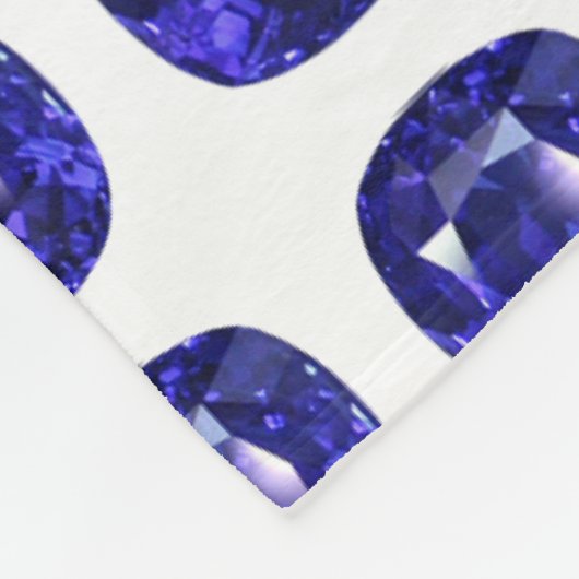 Deep Blue Fleecedecke (Ecke)
