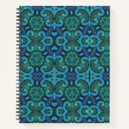 Deep Blue Flip Design Notizblock