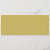 Deep Blue Floral Elegante Hochzeit im Herbst Menükarte (Rückseite)