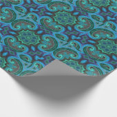 Deep Blue Geschenkpapier (Ecke)