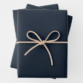 Deep Blue Geschenkpapier Set (Beispiel)