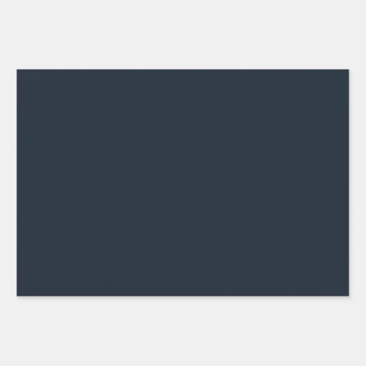 Deep Blue Geschenkpapier Set (Vorderseite)