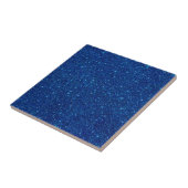 Deep Blue Glitzer Keramik Tile Fliese (Seite)