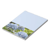 Deep Blue Hydrangeas Notizblock (Rotiert)