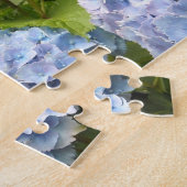 Deep Blue Hydrangeas Puzzle (Seite)