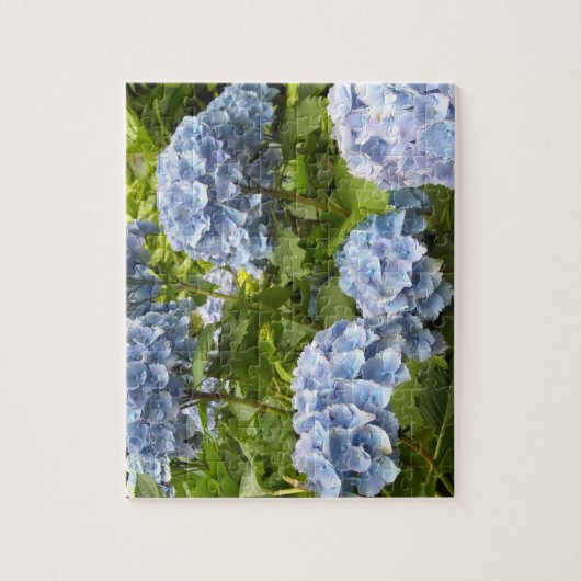 Deep Blue Hydrangeas Puzzle (Vertikal)