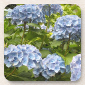 Deep Blue Hydrangeas Untersetzer (Vorderseite)