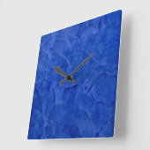 Deep Blue Imitats beenden Square Wallclock Quadratische Wanduhr (Winkel)