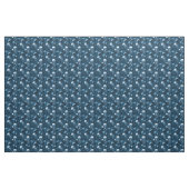 Deep Blue Jellyfish Fabric Stoff (Yard (91,4 cm))