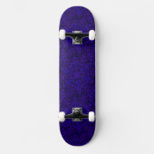 Deep Blue Kaleidoscope Dreams Skateboard (Vorderseite)