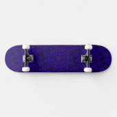 Deep Blue Kaleidoscope Dreams Skateboard (Horizontal)