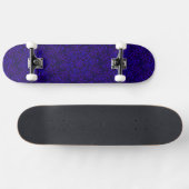 Deep Blue Kaleidoscope Dreams Skateboard (Horizontal)