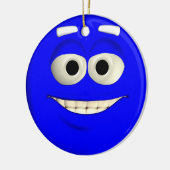 Deep Blue Keramikornament (Links)