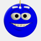 Deep Blue Keramikornament (Hinten)