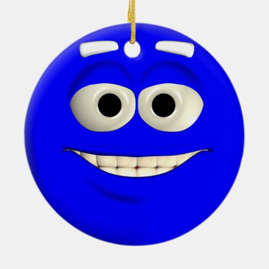 Deep Blue Keramikornament (Hinten)