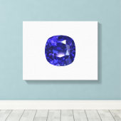 Deep Blue Leinwanddruck (Insitu (Holzboden))