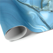 Deep Blue Marble Geschenkpapier (Rolleneckpunkt)