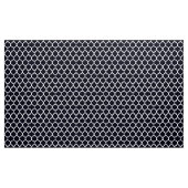 Deep Blue marokkanischer Gitter Quatrefolienmuster Stoff (Yard (91,4 cm))