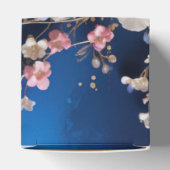Deep Blue Scatter-Blume Geschenkschachtel (Oben)