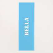 Deep Blue Sea Corals Yoga Mat Yogamatte (Rückseite)