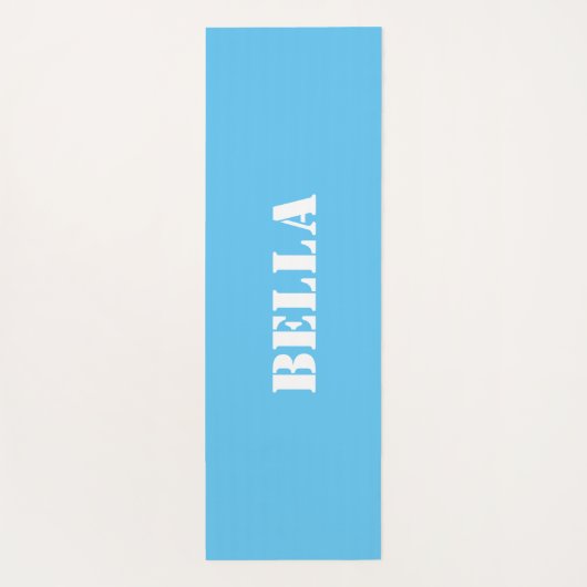 Deep Blue Sea Corals Yoga Mat Yogamatte (Rückseite)