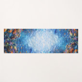 Deep Blue Sea Corals Yoga Mat Yogamatte (Vorderseite (Horizontal))