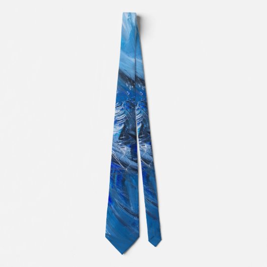 Deep Blue Sea Neck Tie Krawatte (Vorderseite)