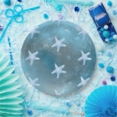 Deep Blue Sea Wedding  Pappteller (Party)