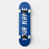 Deep Blue Skateboard (Vorderseite)