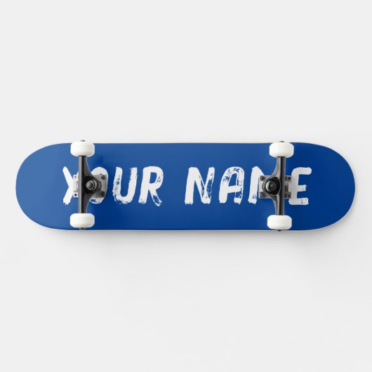 Deep Blue Skateboard (Horizontal)