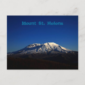 Deep Blue Sky Mount St Helens Postcard Postkarte