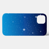 Deep Blue Starry Night Sky Case-Mate iPhone Hülle (Rückseite (Horizontal))