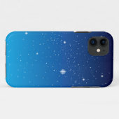 Deep Blue Starry Night Sky Case-Mate iPhone Hülle (Rückseite (Horizontal))