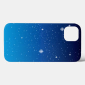 Deep Blue Starry Night Sky Case-Mate iPhone Hülle (Rückseite (Horizontal))