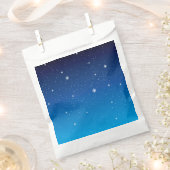 Deep Blue Starry Night Sky Geschenktütchen (Ausgeschnitten)