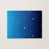 Deep Blue Starry Night Sky Puzzle (Horizontal)