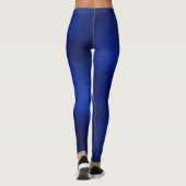 Deep Blue To Match Henna Mandala Tank Top Leggings (Rückseite)